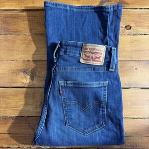 Levi's Jeans Womens 28x32 (Fits 28x30) Blue Denim 726 FLARE Western Cowgirl *SEE